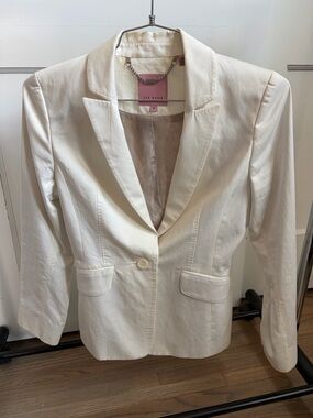 Ted Baker White/off white Single-Button Tailored Blazer